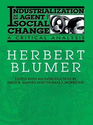 cover image of Industrialization as an Agent of Social Change